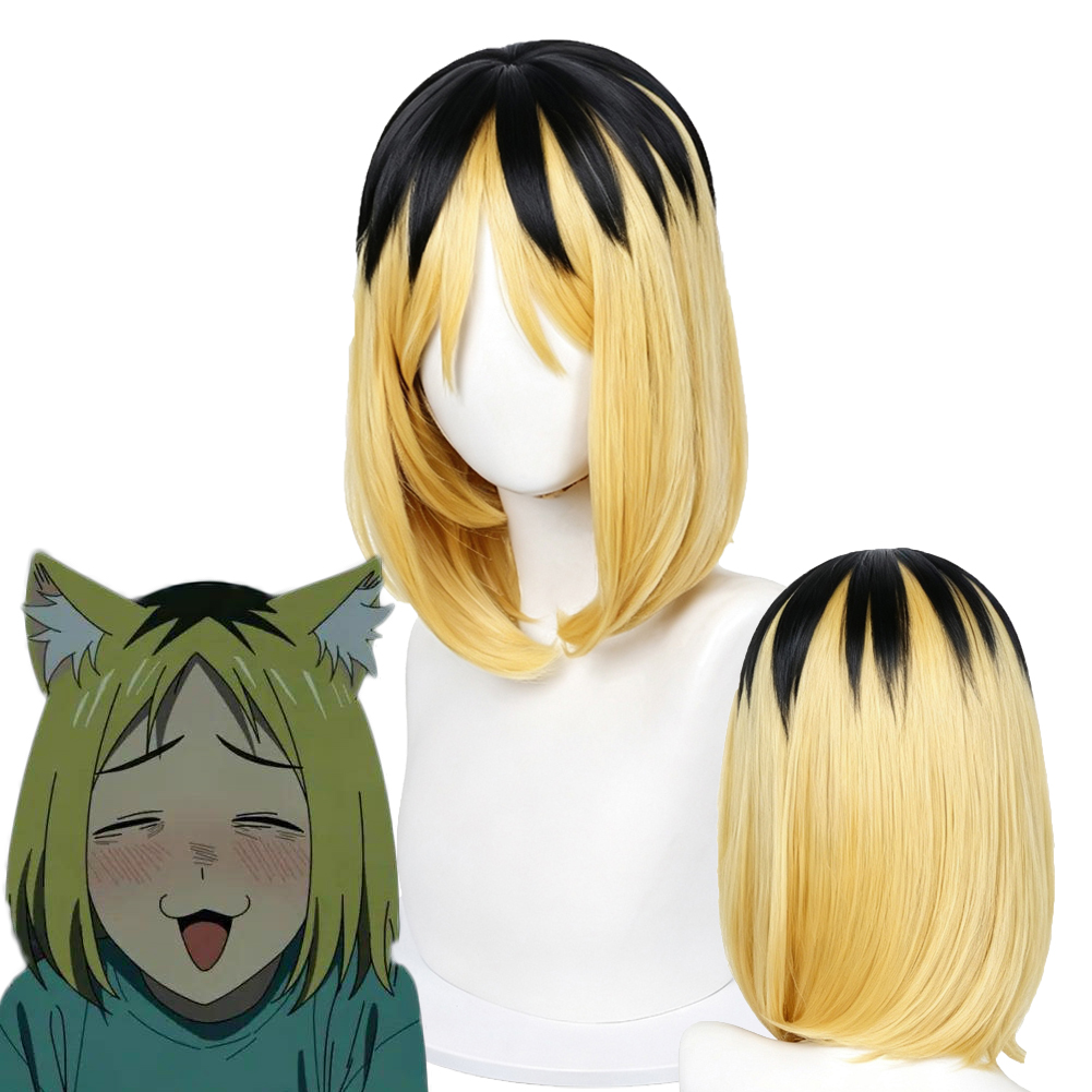 Women'S Yellow Accessories - Peluca de Cosplay de Sato Yaniko,