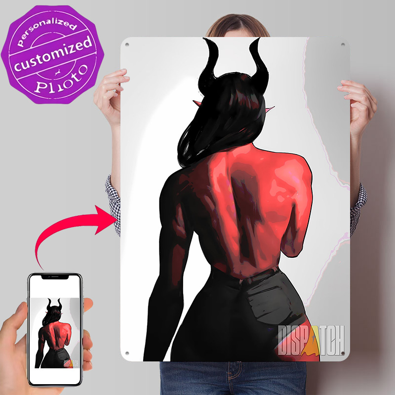 Women Accessories Poster - Póster Metálico 3D Texturizado Personalizado de
