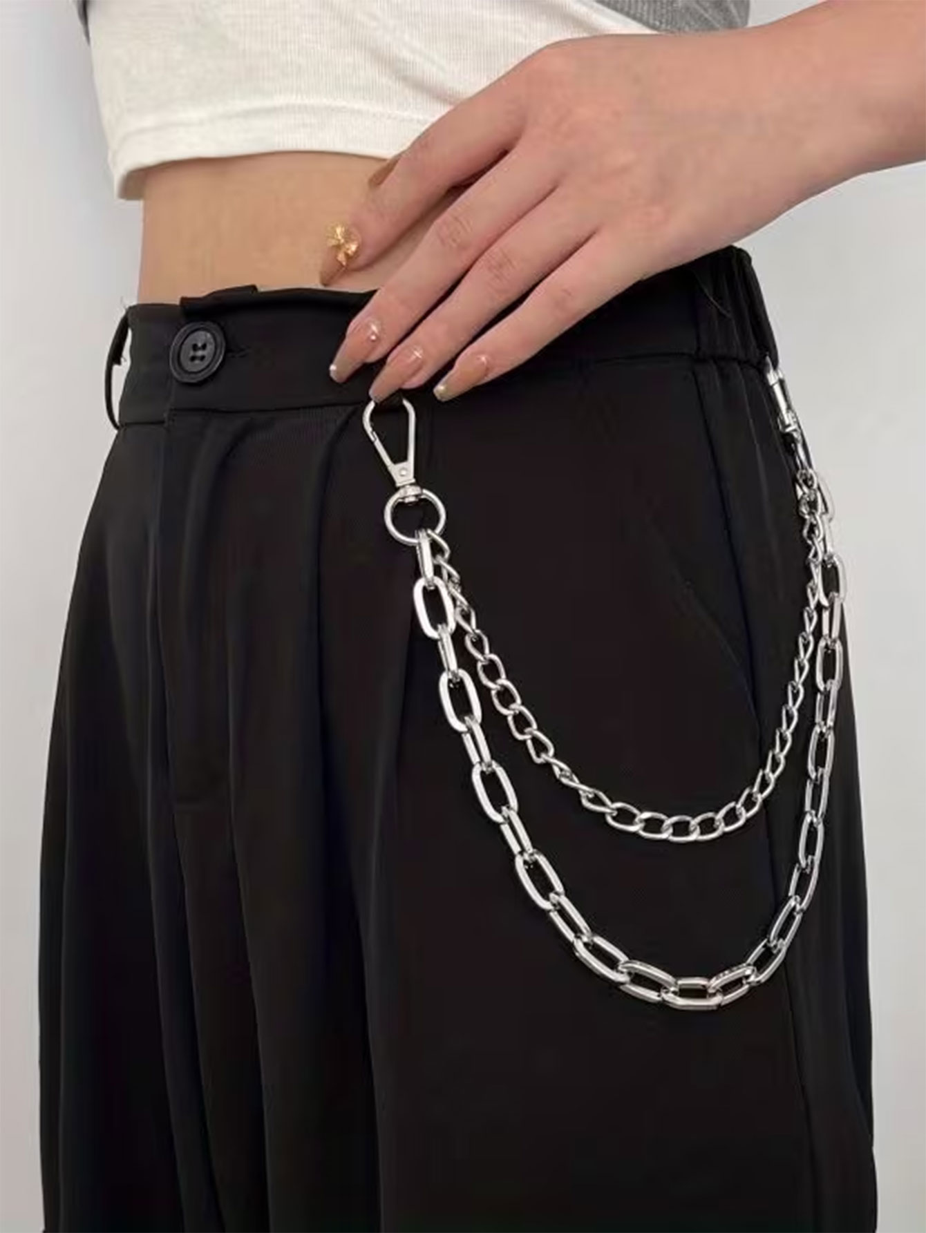Women'S Jeans Accessories Chain - Cadena de cintura unisex estilo punk