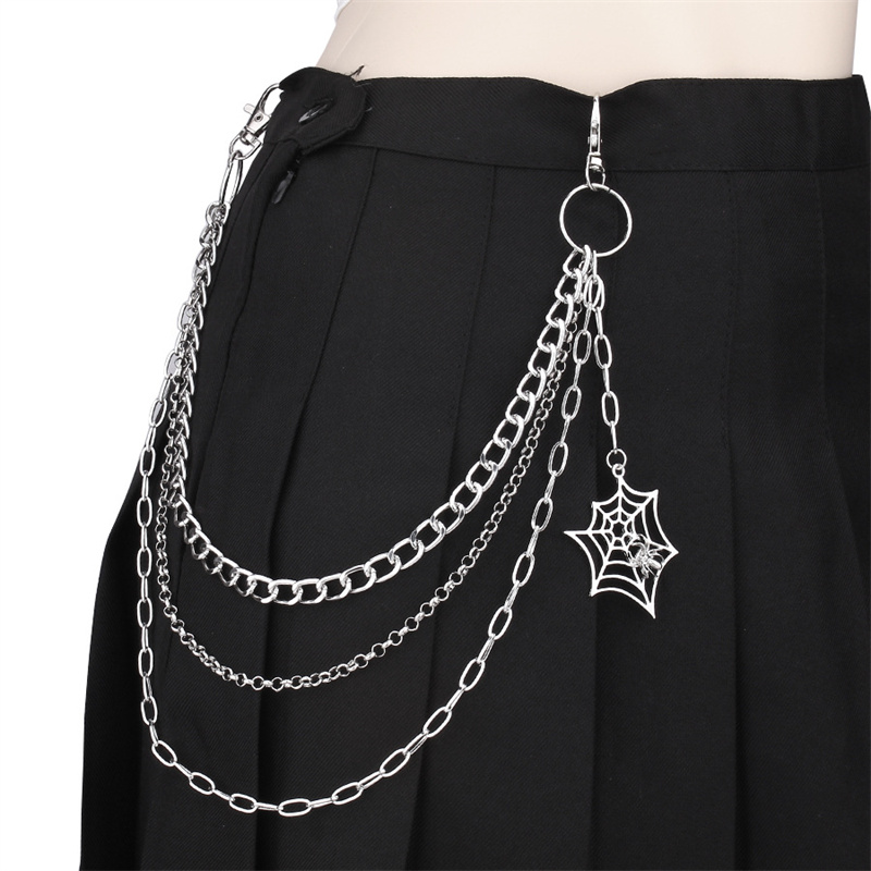 Women'S Jeans Accessories Chain - Llavero Punk para hombre y mujer,