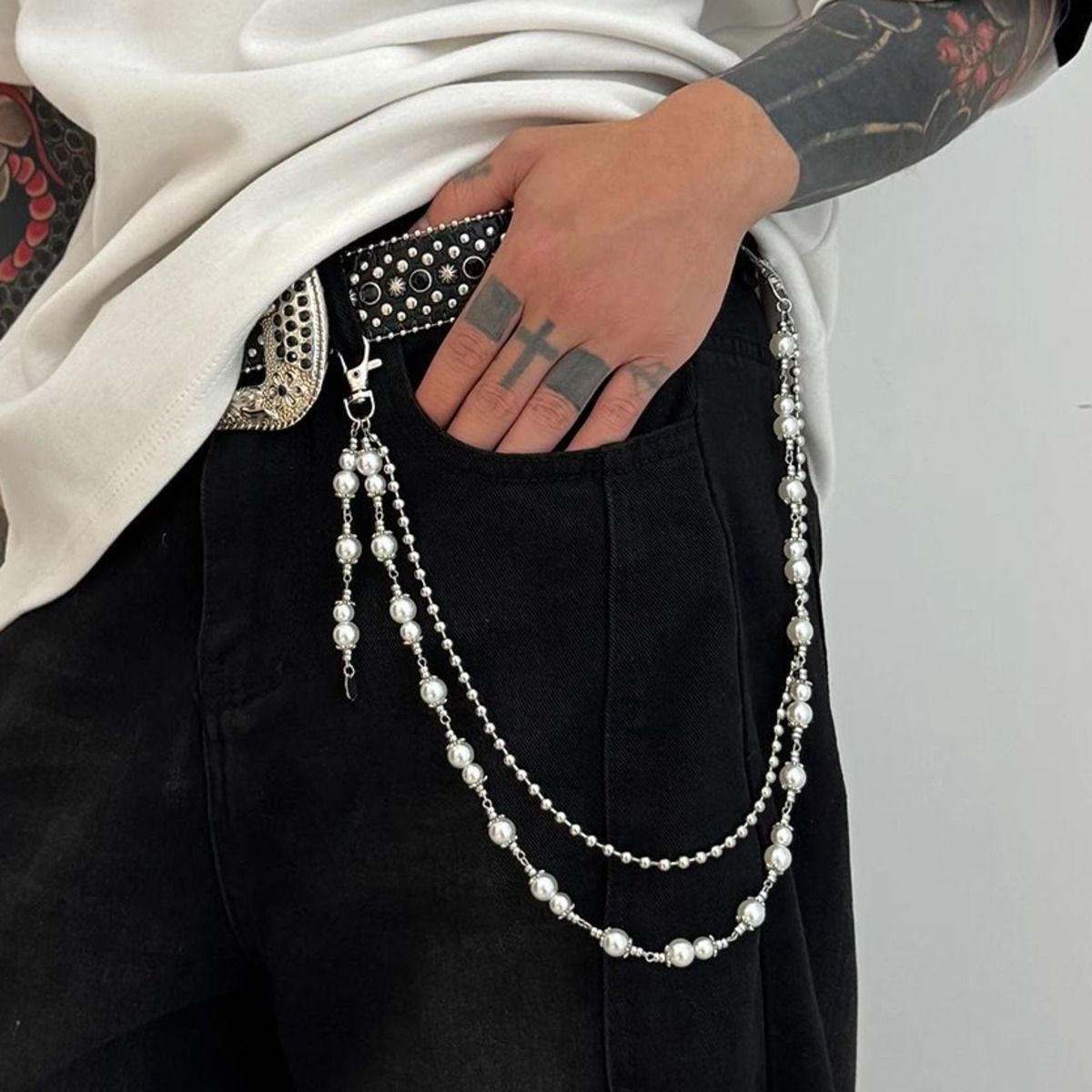 Women'S Jeans Accessories Chain - Ingemark 2025, cadena de cintura de
