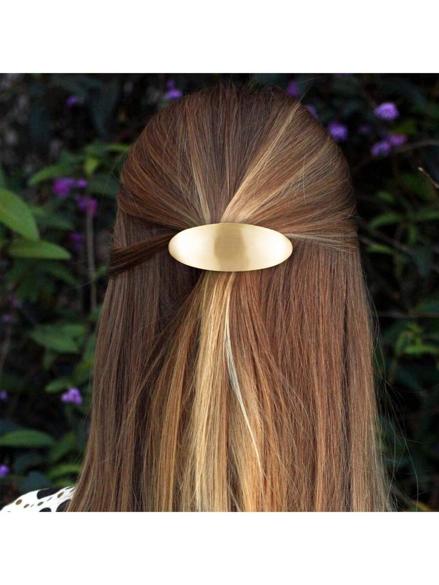 Women'S Formal Accessories - Pasador de Pelo Ovalado de 3