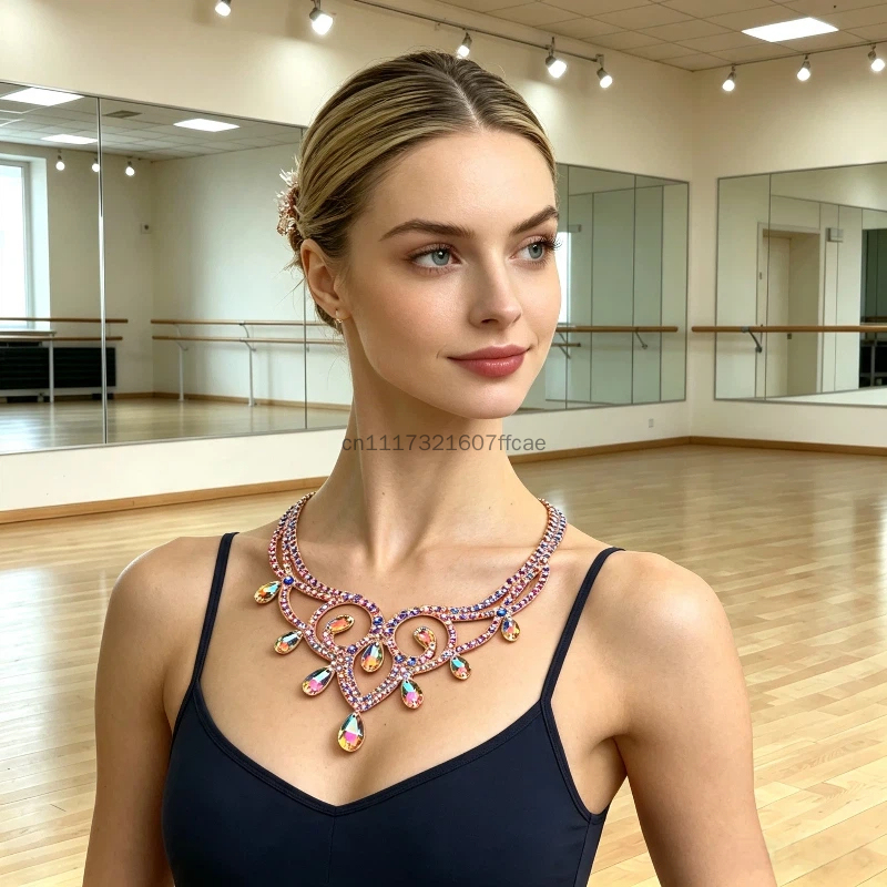 Collar brillante para danza de - Women Accessories In Egypt reseña y precio