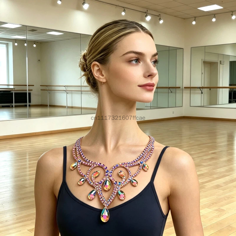 Collar brillante para danza de - Women Accessories In Egypt reseña y precio