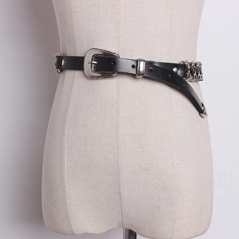 Cinturón de Metal de Hip Hop p - Women'S Jeans Accessories Chain reseña y precio