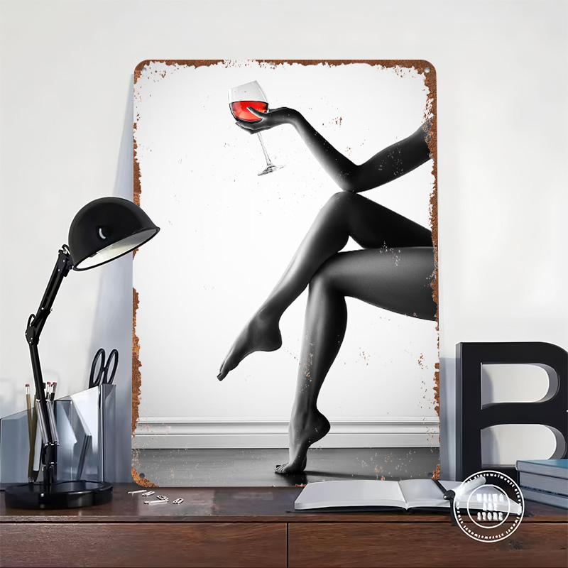 Póster de Lata con Diseño de M - Women Accessories Poster reseña y precio