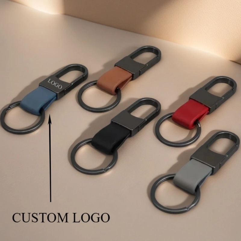 Llaveros de cuero de moda logo - Women Accessories Logo reseña y precio