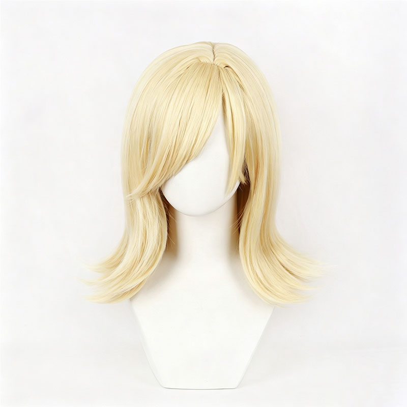 Peluca de Anime JOJO Lucy Stee - Women'S Yellow Accessories reseña y precio