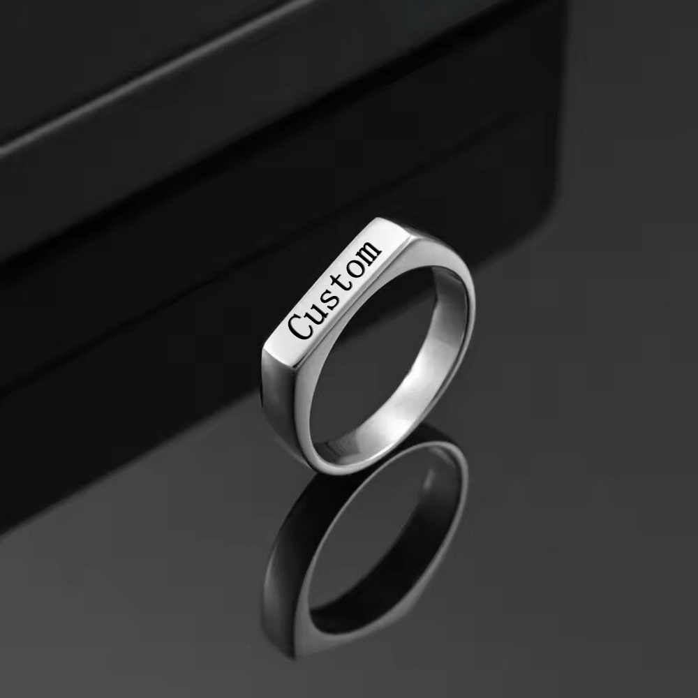 Anillo Personalizado con Nombr - Women Accessories Logo reseña y precio