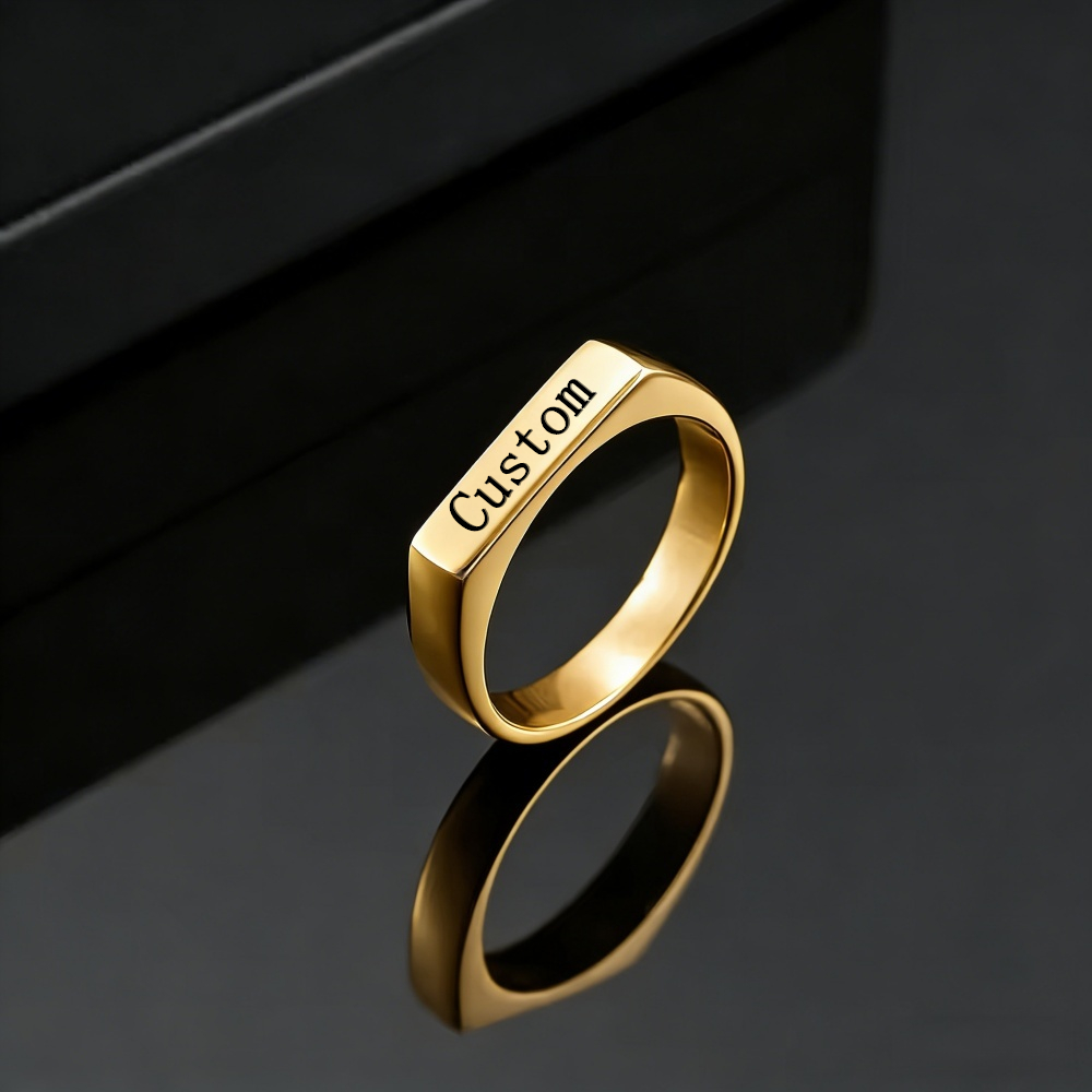 Anillo Personalizado con Nombr - Women Accessories Logo reseña y precio