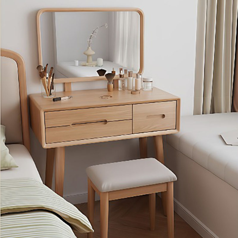 Mesa de tocador con espejo y t - Women Accessories Drawer reseña y precio