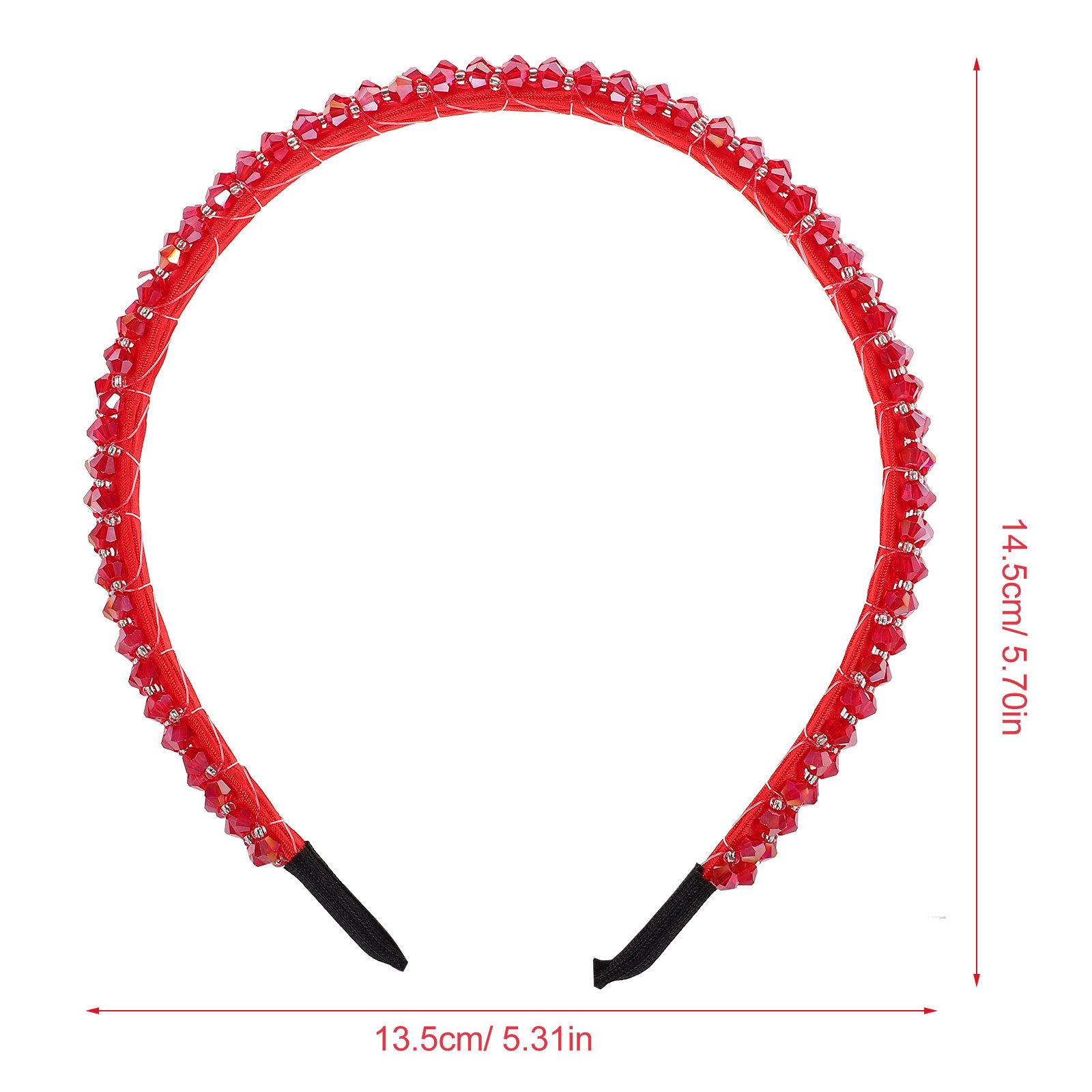 Diadema de Cristal Roja para M - Women'S Formal Accessories reseña y precio