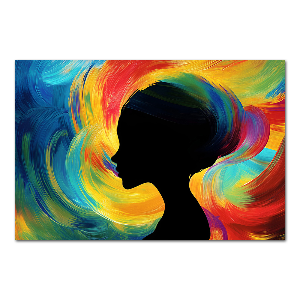 Cuadro de arte colorido, pintu - Women Accessories Poster reseña y precio