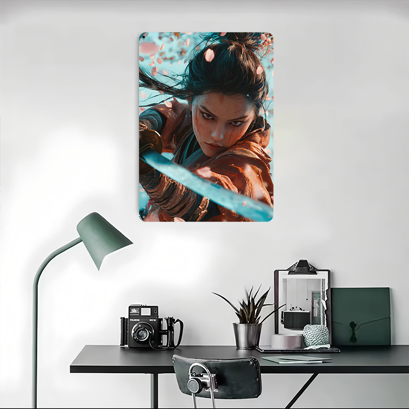 Póster de mujer guerrera samur - Women Accessories Poster reseña y precio