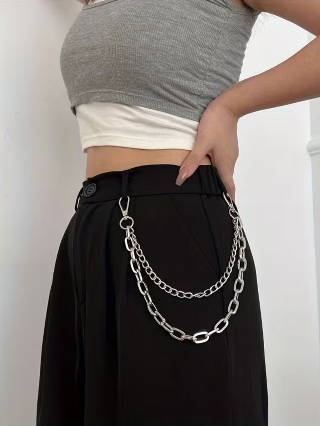 Cadena de cintura unisex estil - Women'S Jeans Accessories Chain reseña y precio