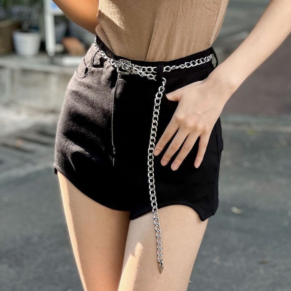 Cinturones de cadena de Metal  - Women'S Jeans Accessories Chain reseña y precio