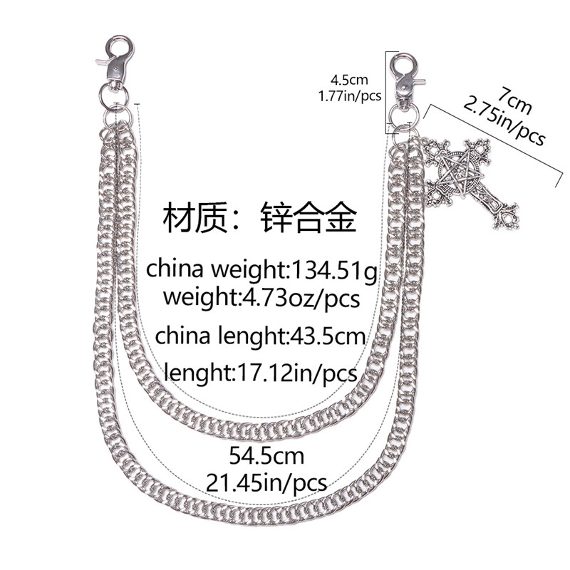 Cadena de pantalones de Metal  - Women'S Jeans Accessories Chain reseña y precio