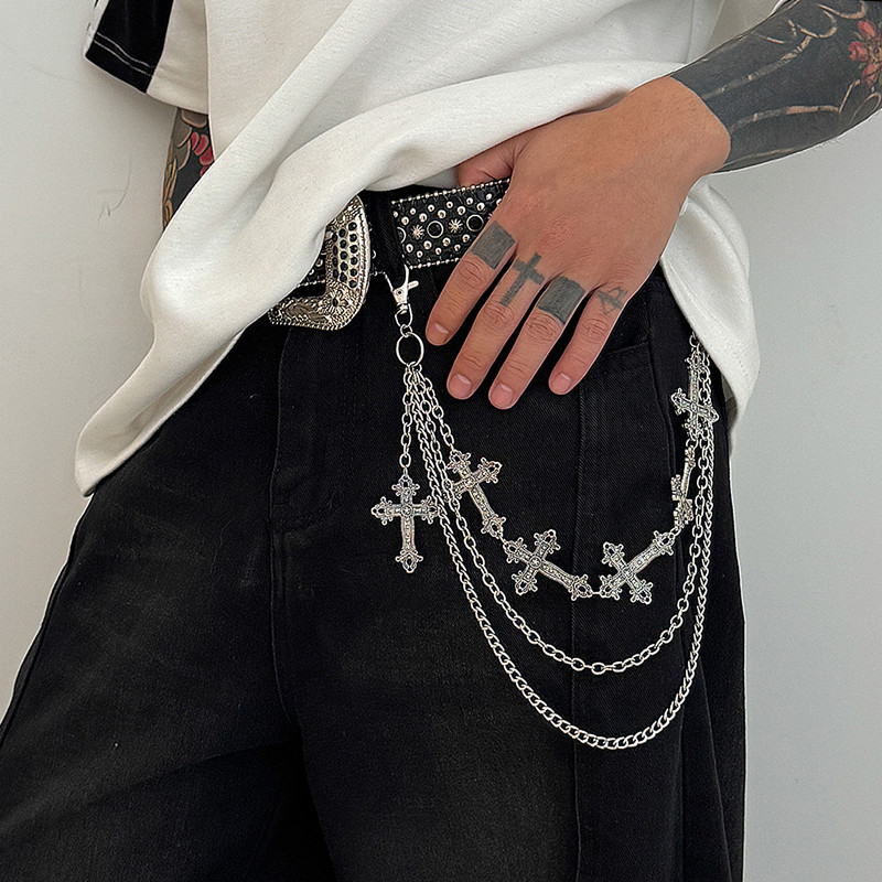 Cadena de pantalones de Metal  - Women'S Jeans Accessories Chain reseña y precio