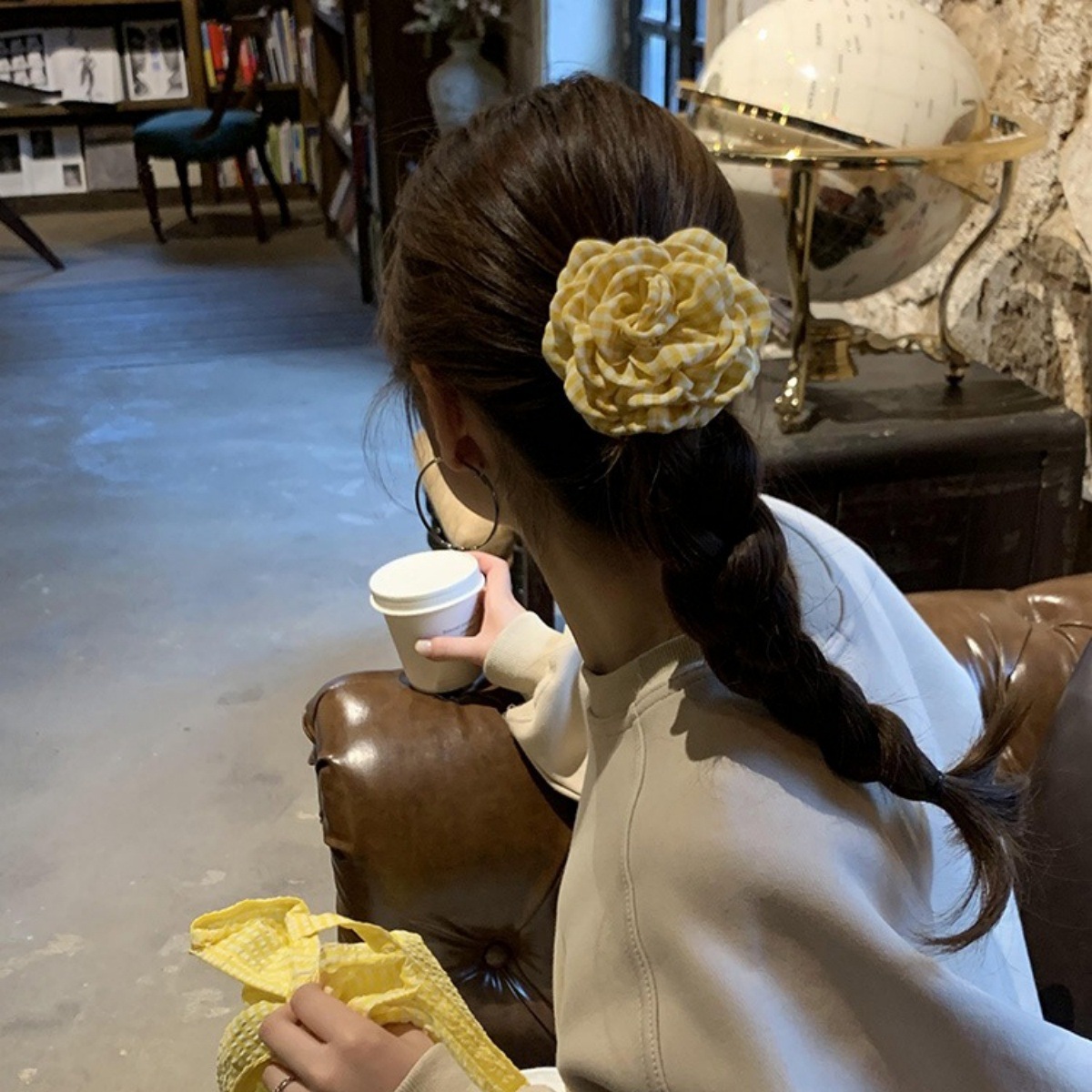 Pinza para el pelo para mujer, - Women'S Yellow Accessories reseña y precio