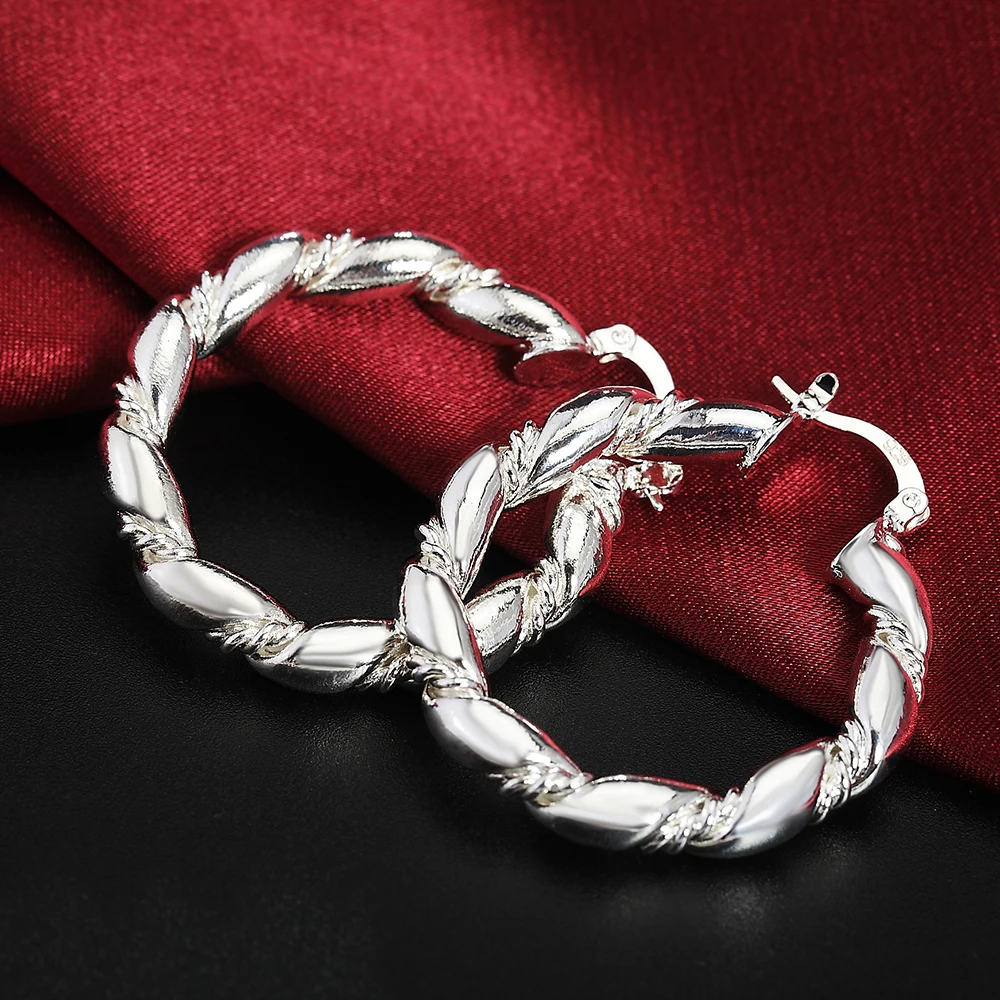 Pendientes de aro redondos gra - Statement Earrings Oversized reseña y precio