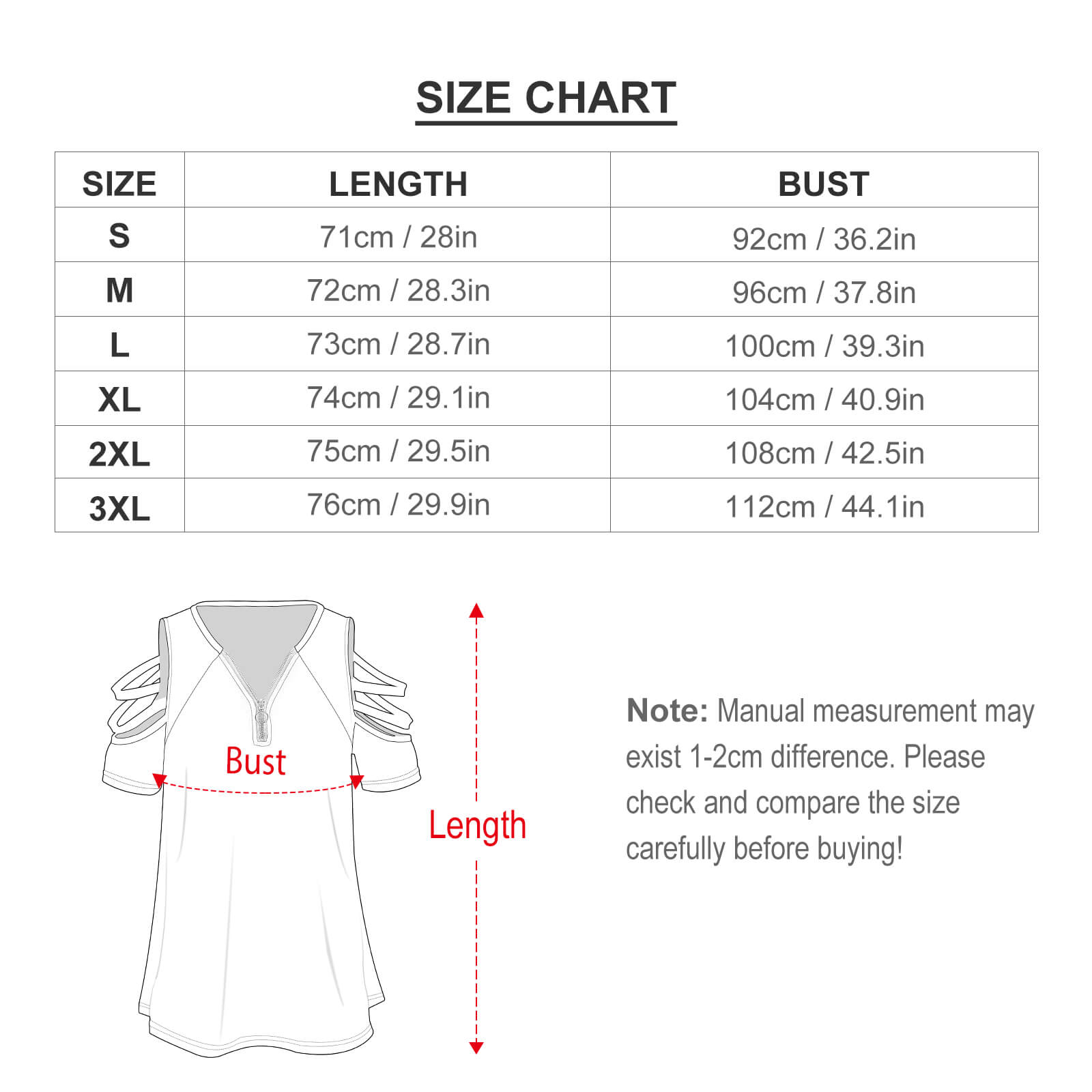 Nueva moda, Top con cremallera - Women Accessories Drawing reseña y precio