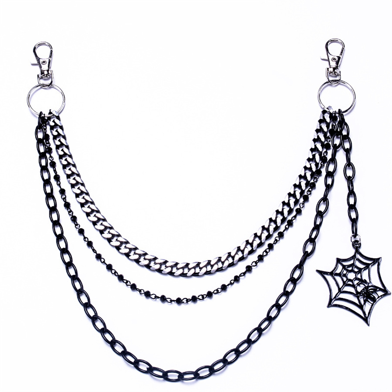 Llavero Punk para hombre y muj - Women'S Jeans Accessories Chain reseña y precio