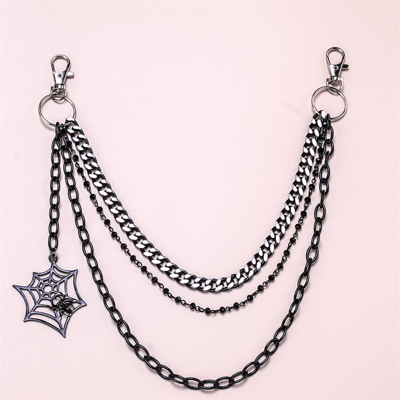 Llavero Punk para hombre y muj - Women'S Jeans Accessories Chain reseña y precio