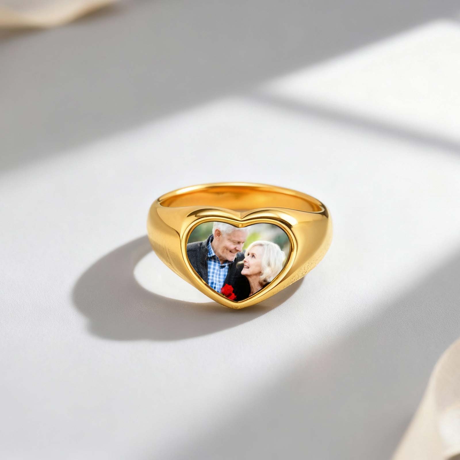 Anillo de foto personalizado p - Women Accessories Logo reseña y precio