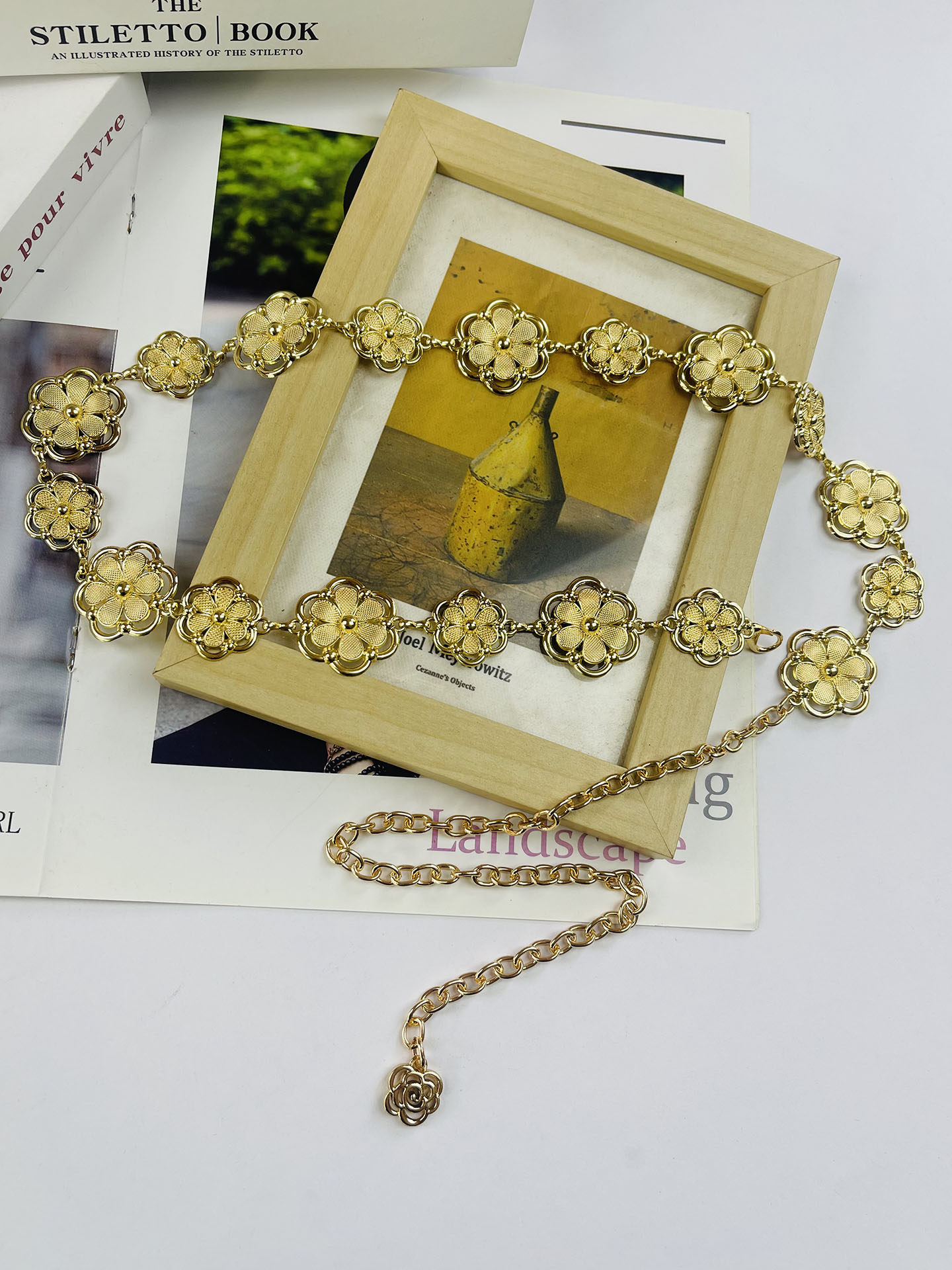 1 unidad de cadena para cintur - Women'S Jeans Accessories Chain reseña y precio