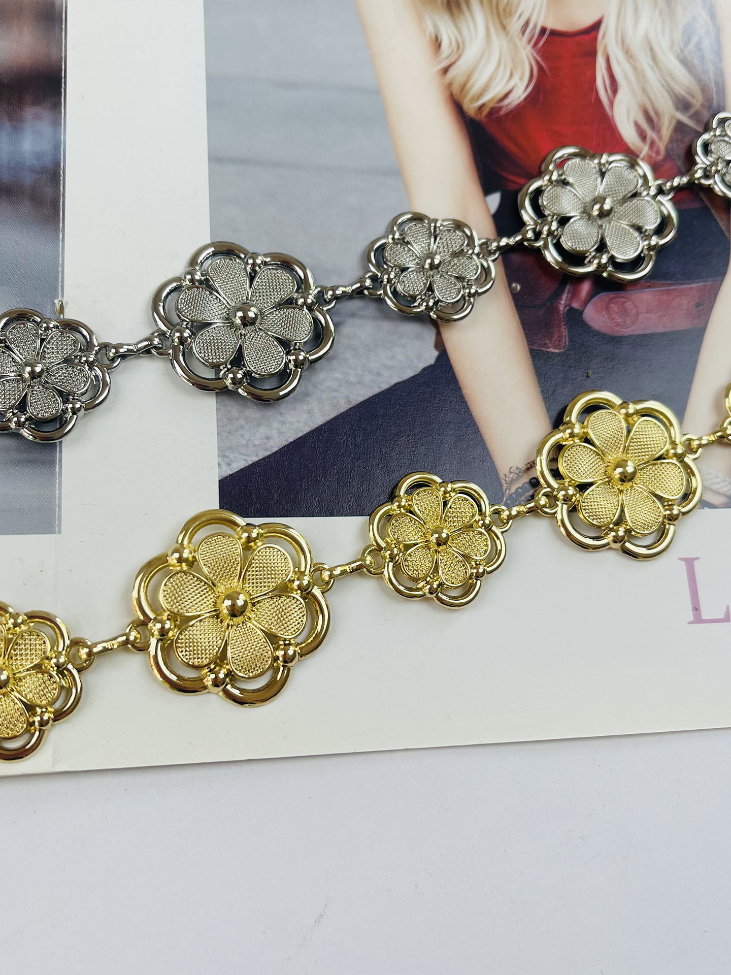 1 unidad de cadena para cintur - Women'S Jeans Accessories Chain reseña y precio