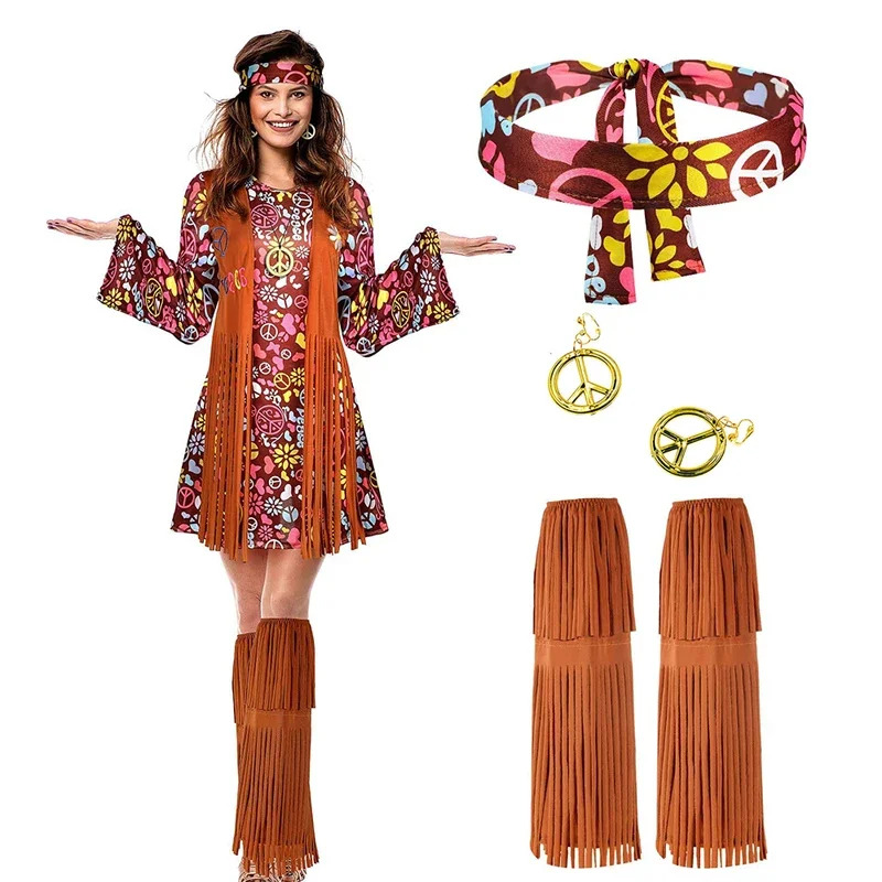 Peace Love-Disfraz de fiesta p - Women'S Accessories In The 70S reseña y precio