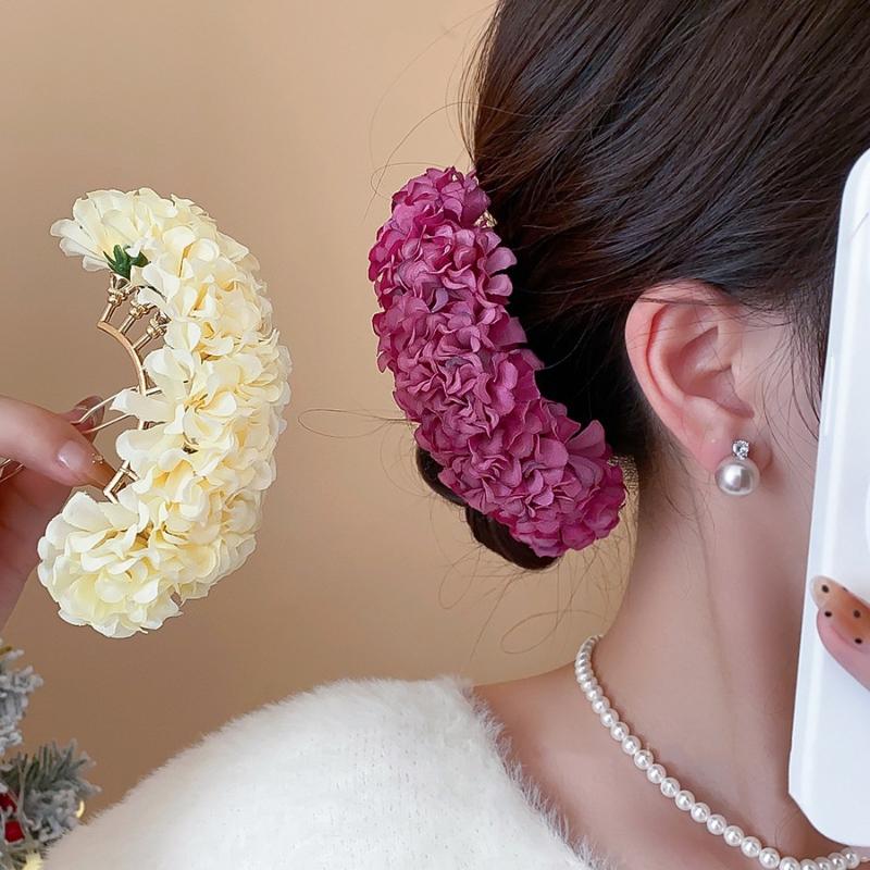 1 ud. Horquilla de pelo floral - Women Accessories Photos reseña y precio