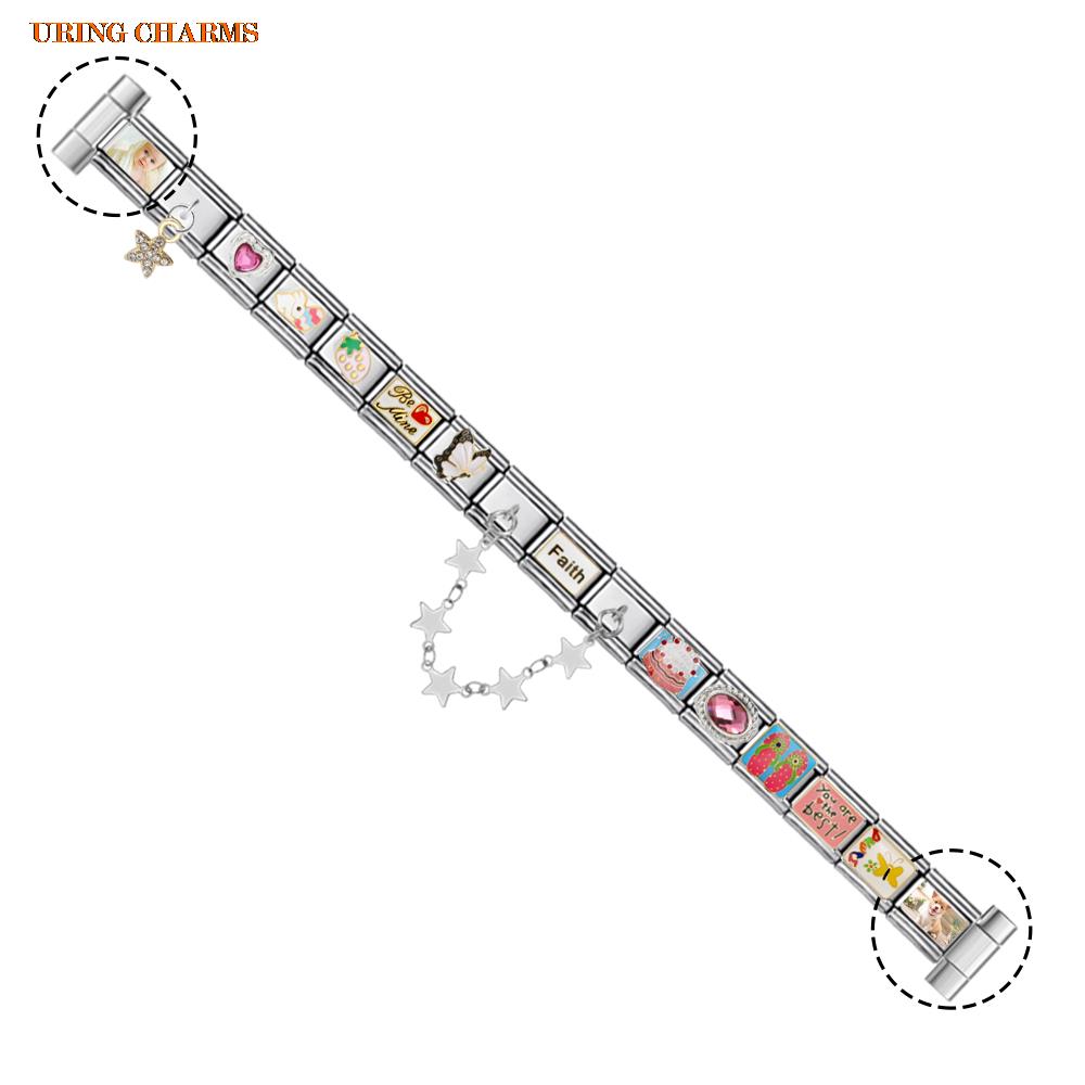 1 par de conector de correa de - Women Accessories Logo reseña y precio