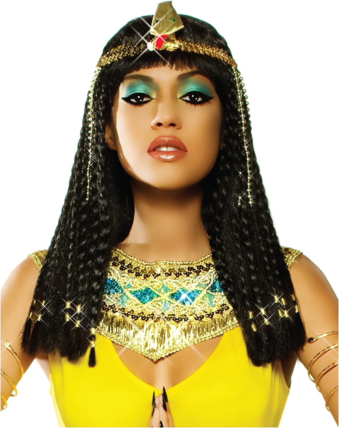Peluca de Cleopatra para mujer - Women Accessories In Egypt reseña y precio