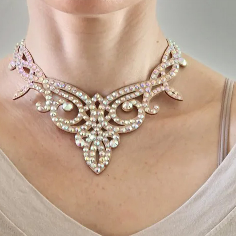 Collar brillante para danza de - Women Accessories In Egypt reseña y precio
