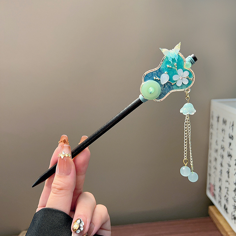 Horquilla Clásica con Borlas,  - Women'S Accessories List reseña y precio