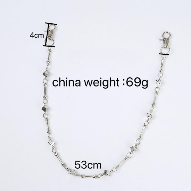 Punk Rock Hip-hop Unisex perro - Women'S Jeans Accessories Chain reseña y precio