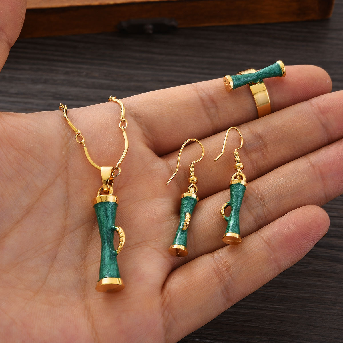 Conjunto de joyería de color d - Women Accessories Png reseña y precio