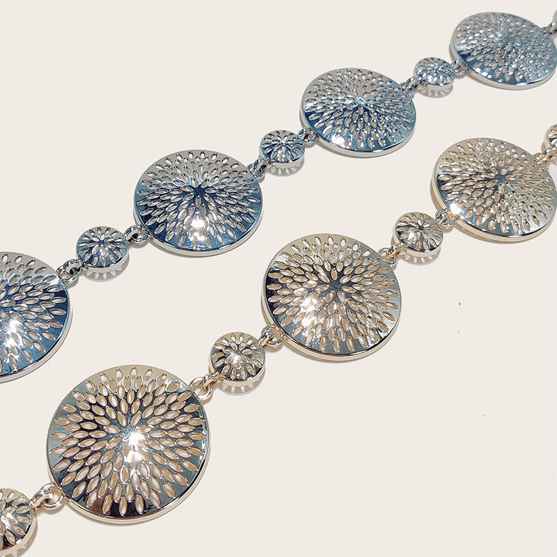 Cinturón de cadena de metal de - Women'S Jeans Accessories Chain reseña y precio