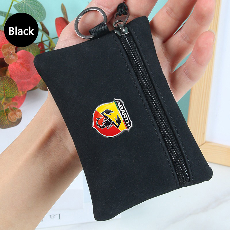 Cartera de gamuza con logotipo - Women Accessories Logo reseña y precio