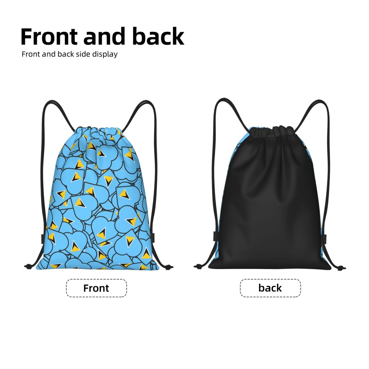 Mochila con cordón con diseño  - Women Accessories Poster reseña y precio